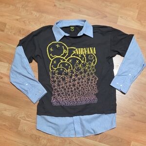 NIRVANA Fooler Upcycled Shirt